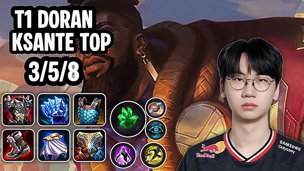 T1 Doran KSante Top VS Fiora SoloQ Replay 20260329