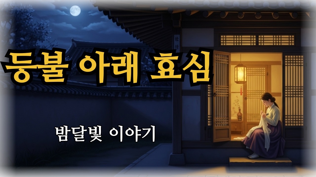 밤마다 꺼지지 않는 등불, 그 안에 담긴 마음 │ 밤달빛 이야기