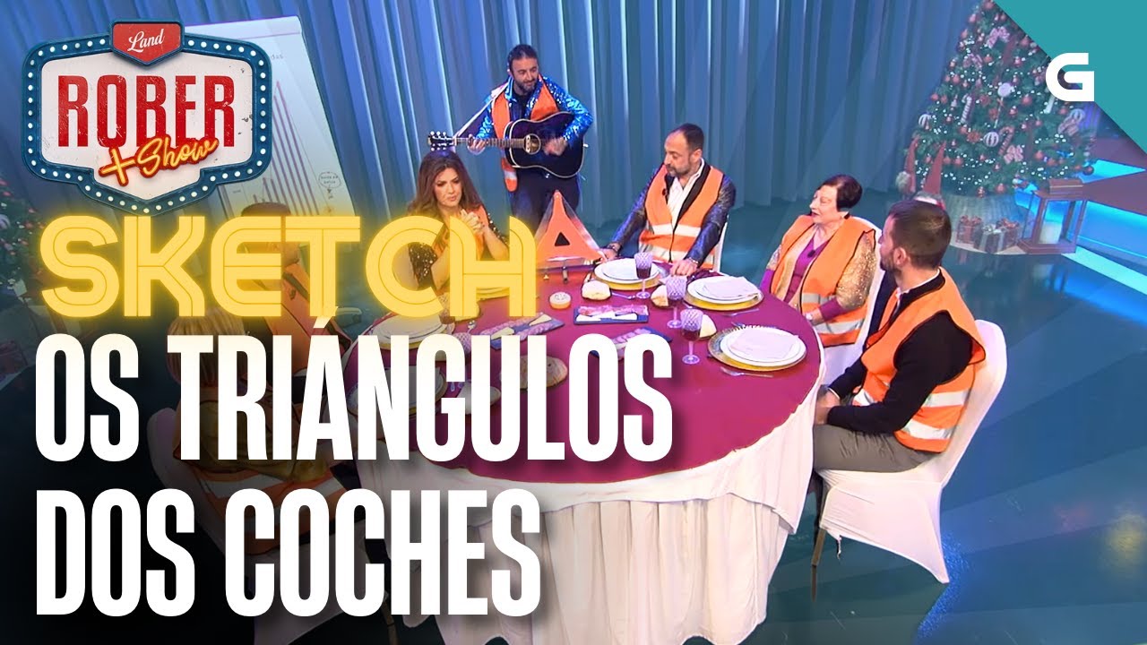 SKETCH: CEA NADAL dos CREADORES dos TRIÁNGULOS dos COCHES | LAND ROBER