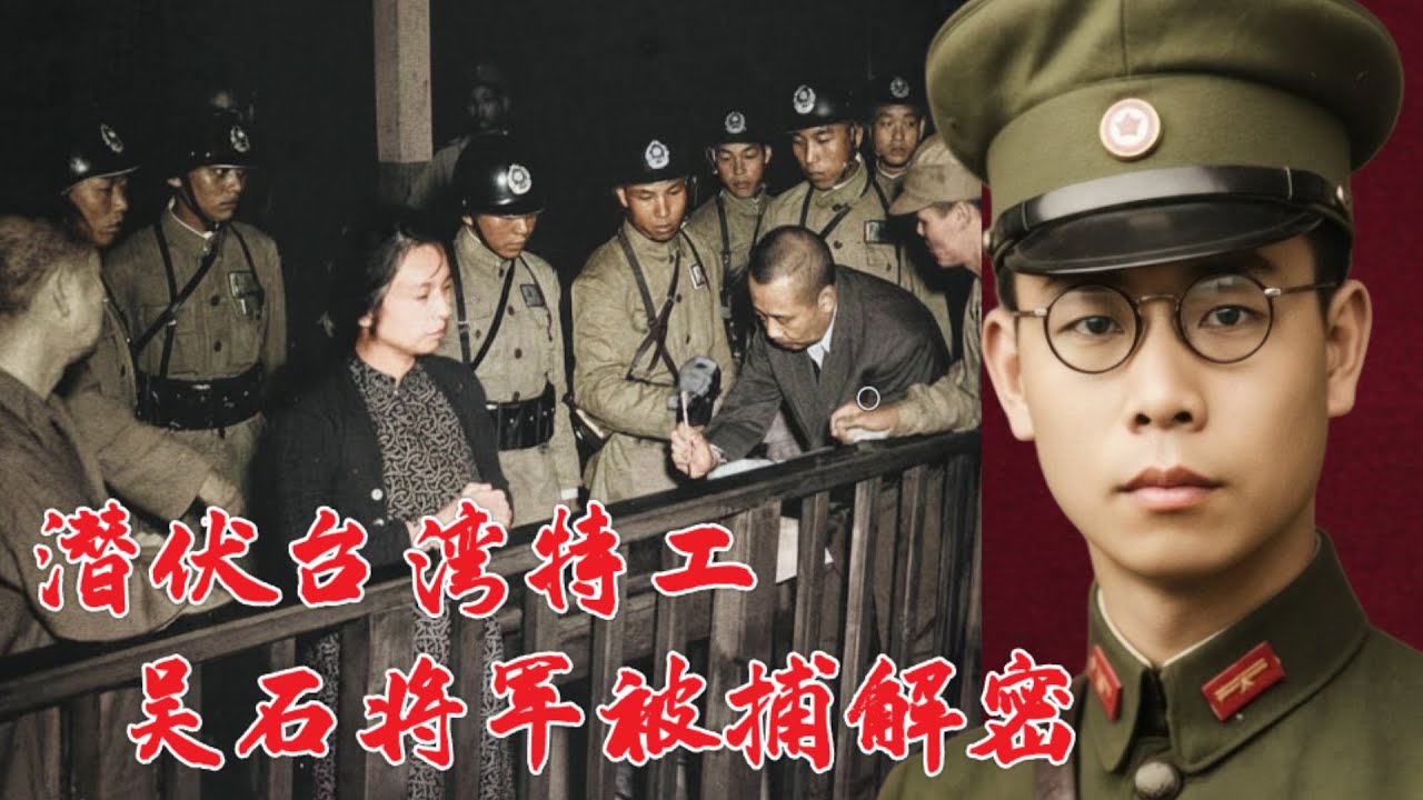档案解密：潜伏台湾的吴石将军被捕过程  (中文字幕)
