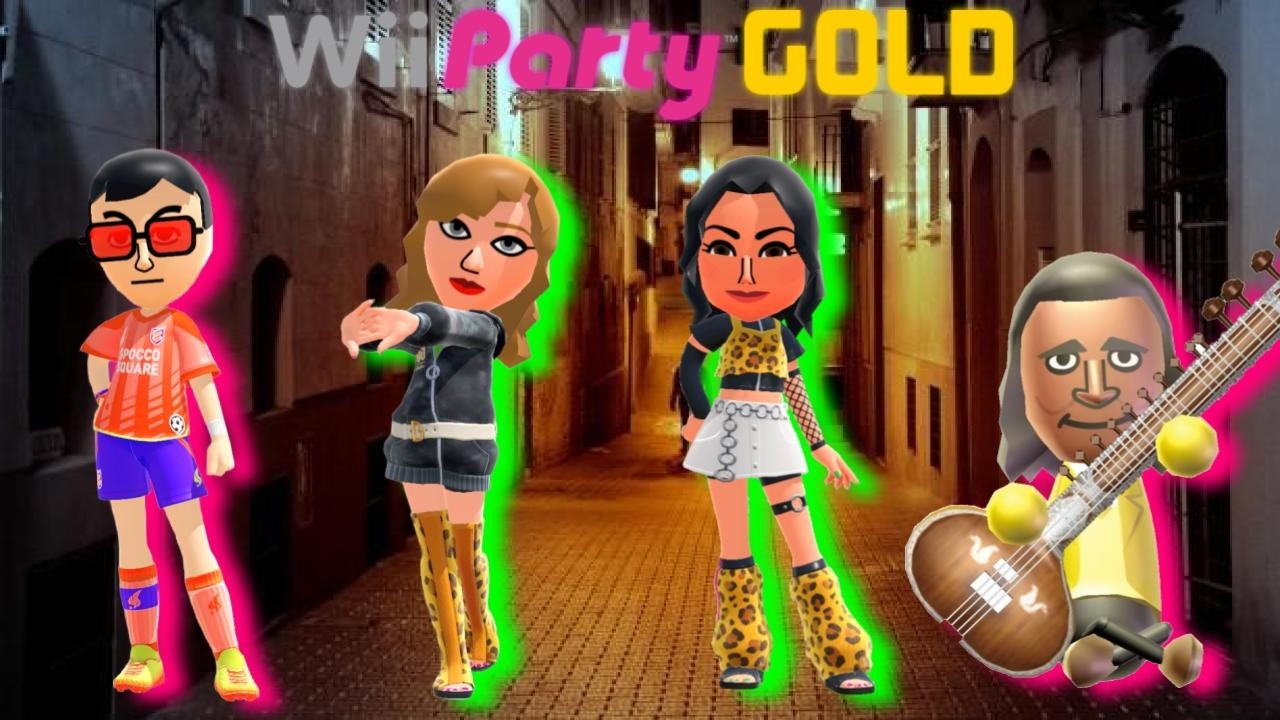 Wii Party Gold - Mii of a Kind - Evilnissan Vs Danielle Vs Vivian Vs David (Эпизод 2)