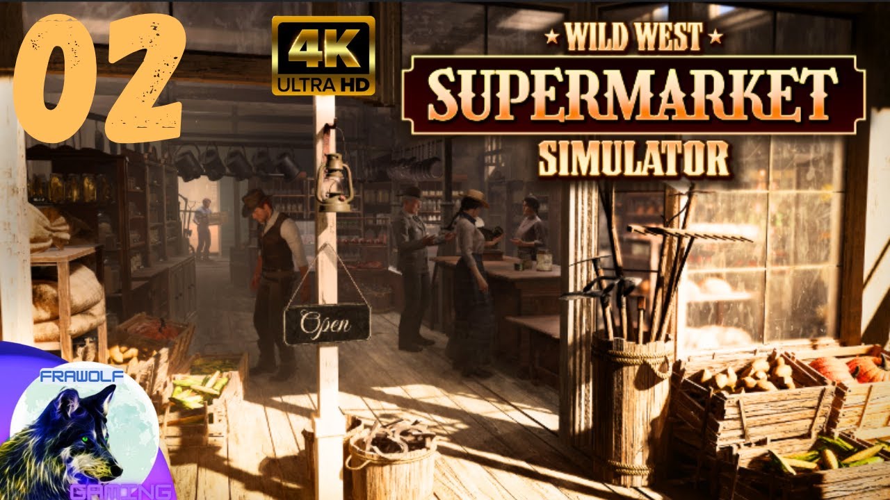 WILD WEST SUPERMARKET 💰🤠 : Agrandissement :  Viandes et Légumes au Far West ! Ep.02