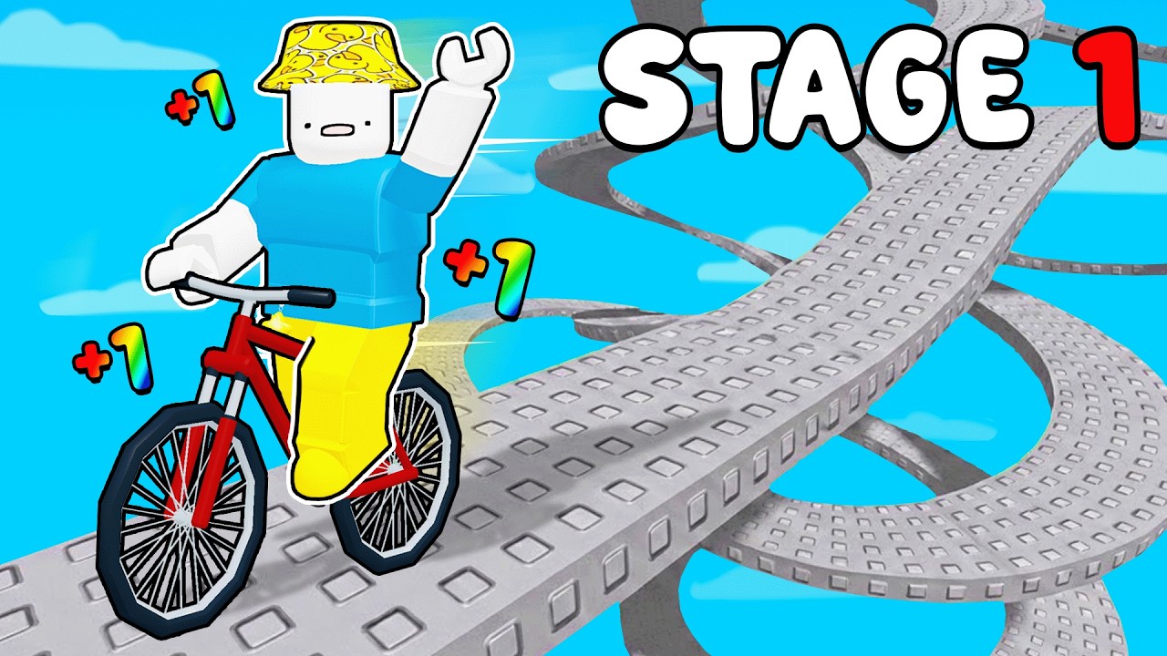 every second +1 BIKE SPEED to ESCAPE in Roblox...