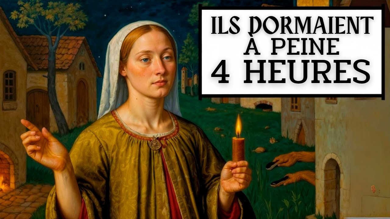 Pourquoi les gens de l'époque médiévale dormaient-ils BEAUCOUP mieux qu'aujourd'hui ?