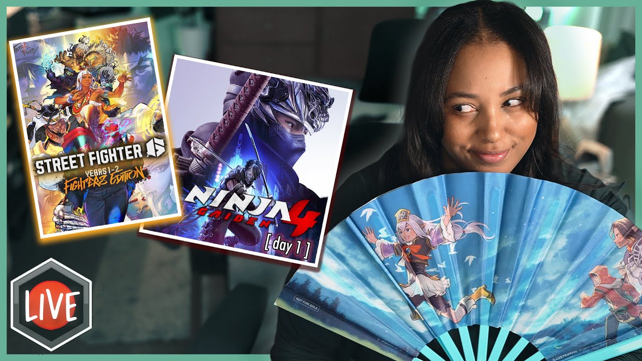 ☕︎ back to mai  + time for ninja gaiden 4! [ day 1 - hard ]
