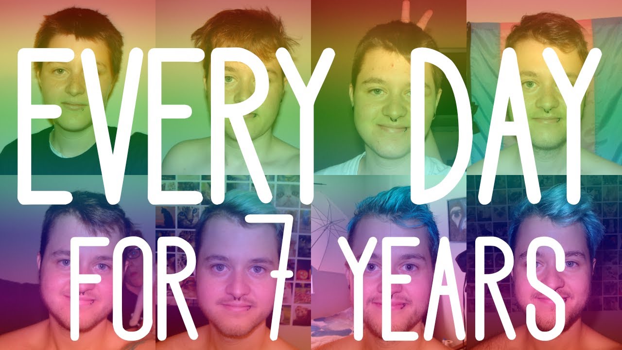 PICTURE EVERY DAY FOR SEVEN YEARS (FTM TRANSGENDER)