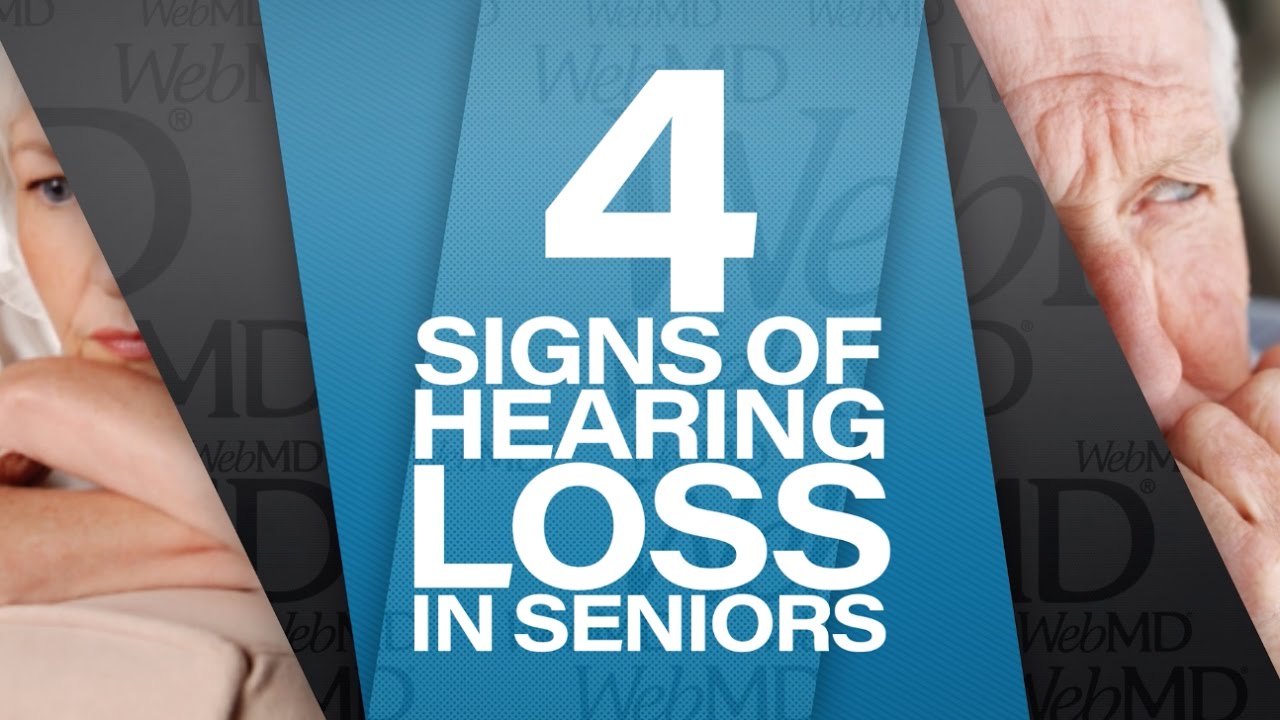 4 Signs of Age-Related Hearing Loss
