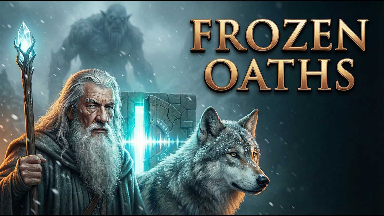 Gandalf & Alfharin — A Vault Began to Sing… and Something Answered | LOTR Sleep Story