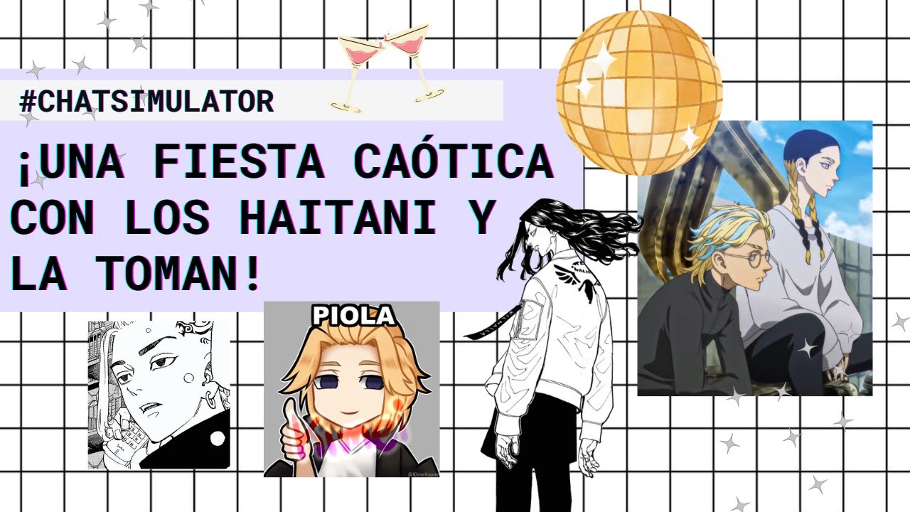 🪩¡La TOMAN va a una FIESTA con los HAITANI y todo SALE CAOTICO! | TN x BAJI