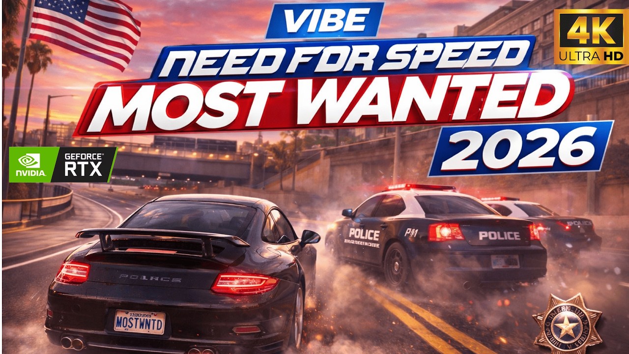Porsche 911 vs Police – Need for Speed Most Wanted 2026 Vibe #needforspeed #nfs #needforspeedmostwan