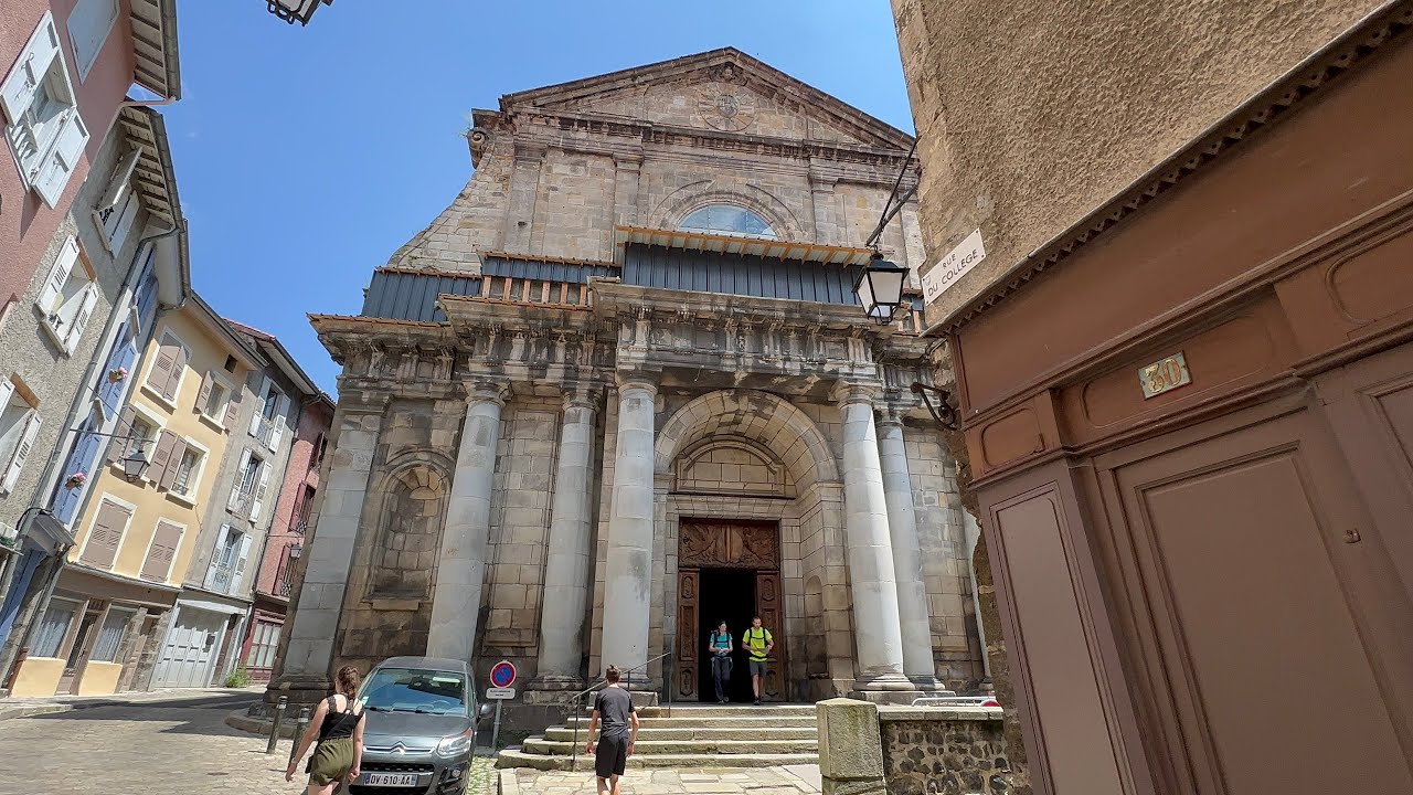 Le Puy en Velay town in France