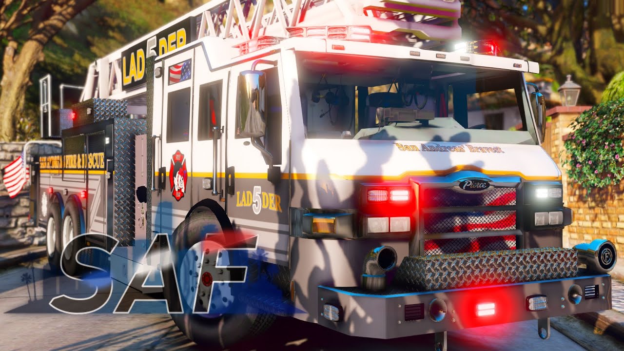 SA'F #351 - Police Car Rollover & Fun Banter! | GTA V RP