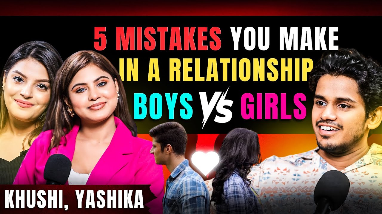 5 Biggest Mistakes you Do in a Relationship - Boys VS Girls | Night Tallk by Realhit