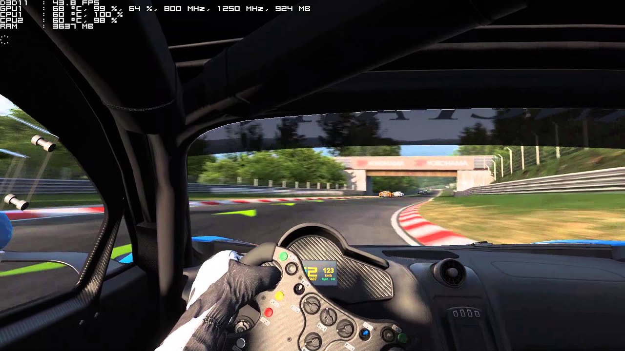 Project CARS on G3258 / HD6950