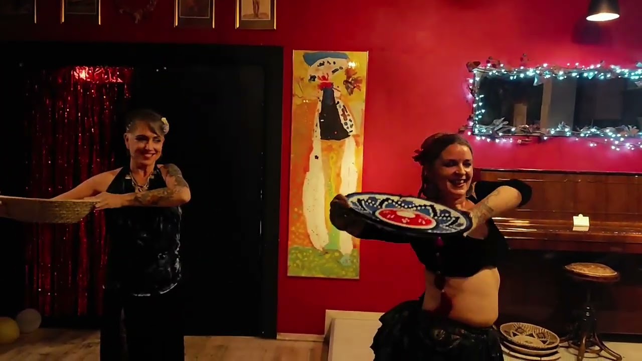 FCBD©S in Athens show @lisaallreddance and @mariaiosif1538 