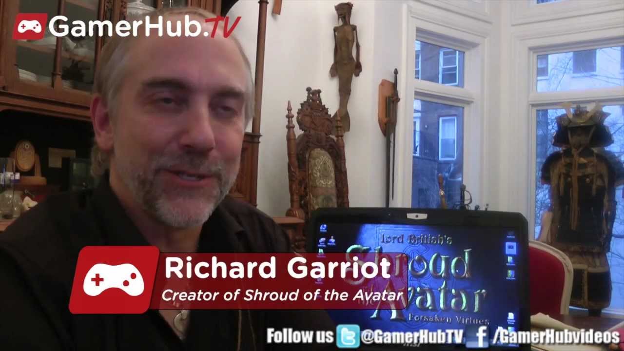 Lord British Richard Garriott Discusses New Game Shroud of the Avatar Forsaken Virtues