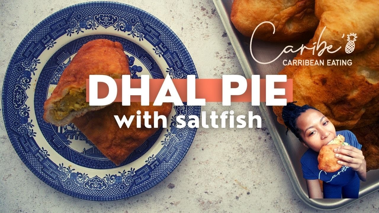 How to make Dhal and Saltfish Pie |St Lucia style patties| Street Food
