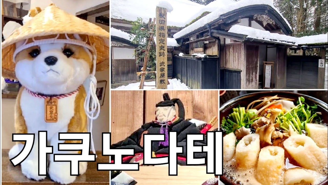 🇯🇵 일본 브이로그 | 가쿠노다테 角館 🏡 