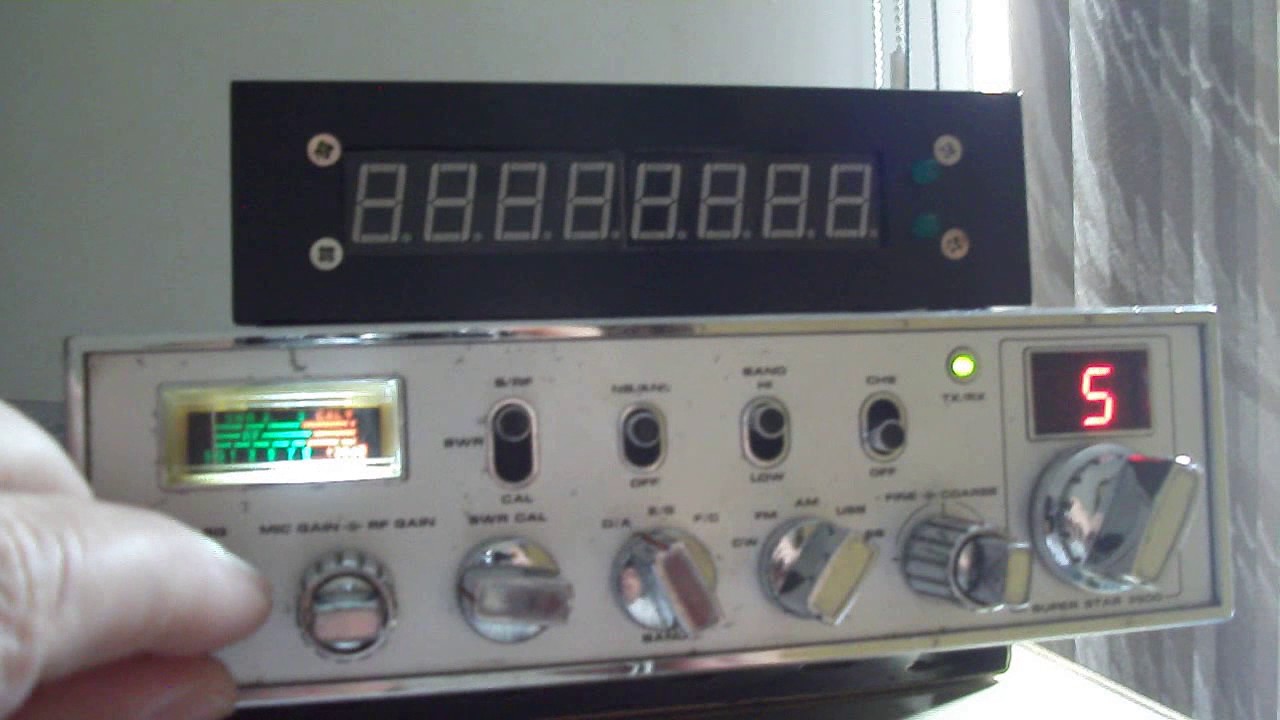 Frequencímetro para seu rádio px ou para uso em bancada.