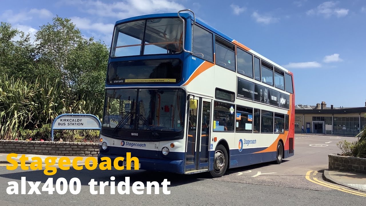 Stagecoach in fife alx400 18092 (SP04 DBV) service:7 *rare*