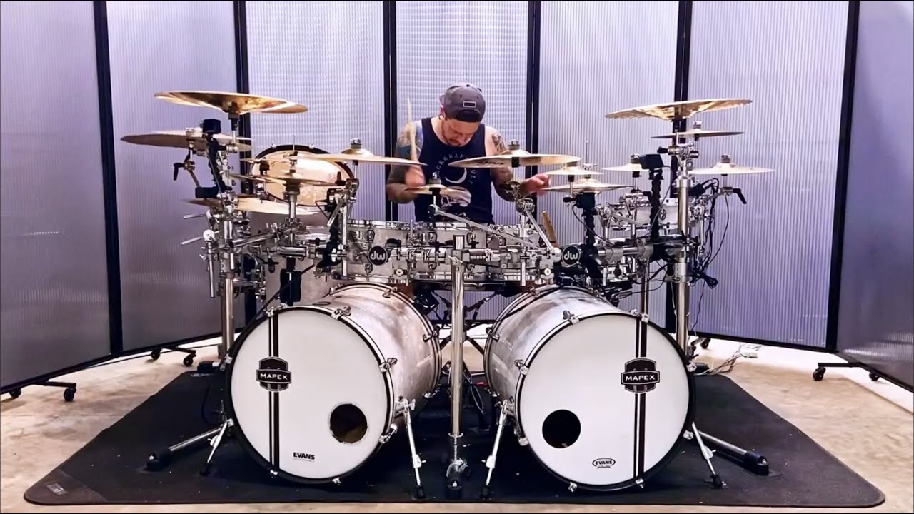 98 SIMPLE MINDS - BOOK OF BRILLIANT THINGS - DRUM COVER