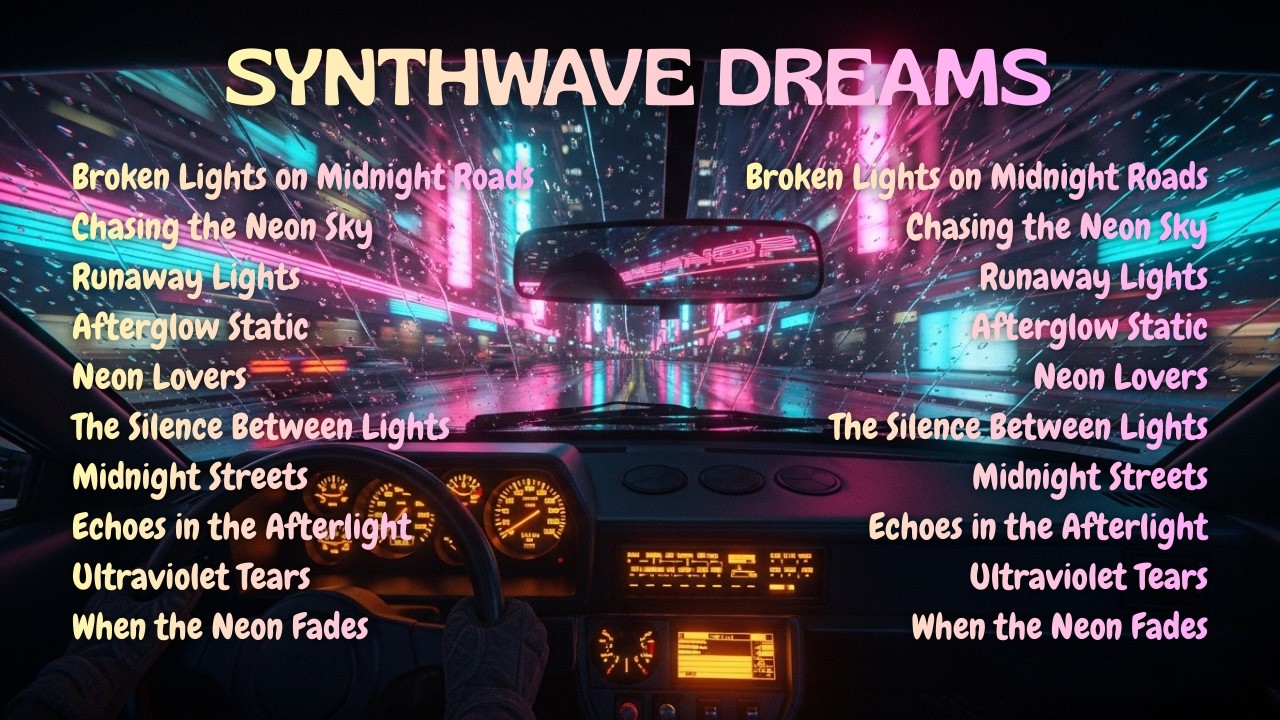 Inspired by The Midnight — Synthwave Dreams for City Nights 🌌🌆
