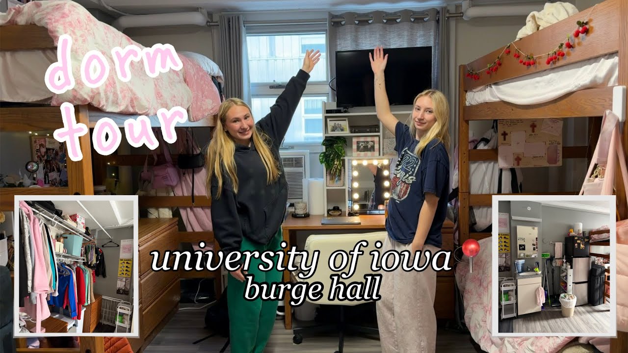 University of Iowa Dorm Tour 2026 - Burge Hall (Triple)