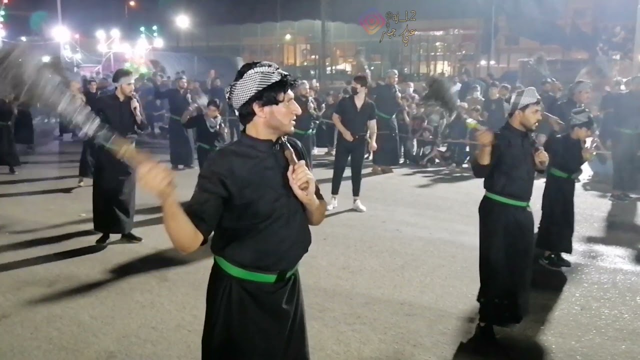 استعراض موكب شهداء الطف الئ هيئة المواكب