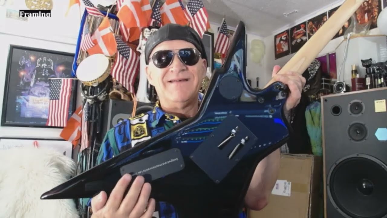 LEO JAYMZ  DIMINATOR GUITAR UNBOXING AND DEMO