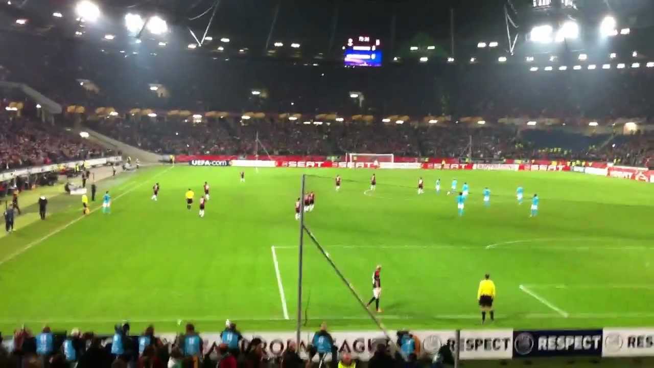Hannover 96 - Standard Lüttich, Das 3-0 durch Didier Ya Konan