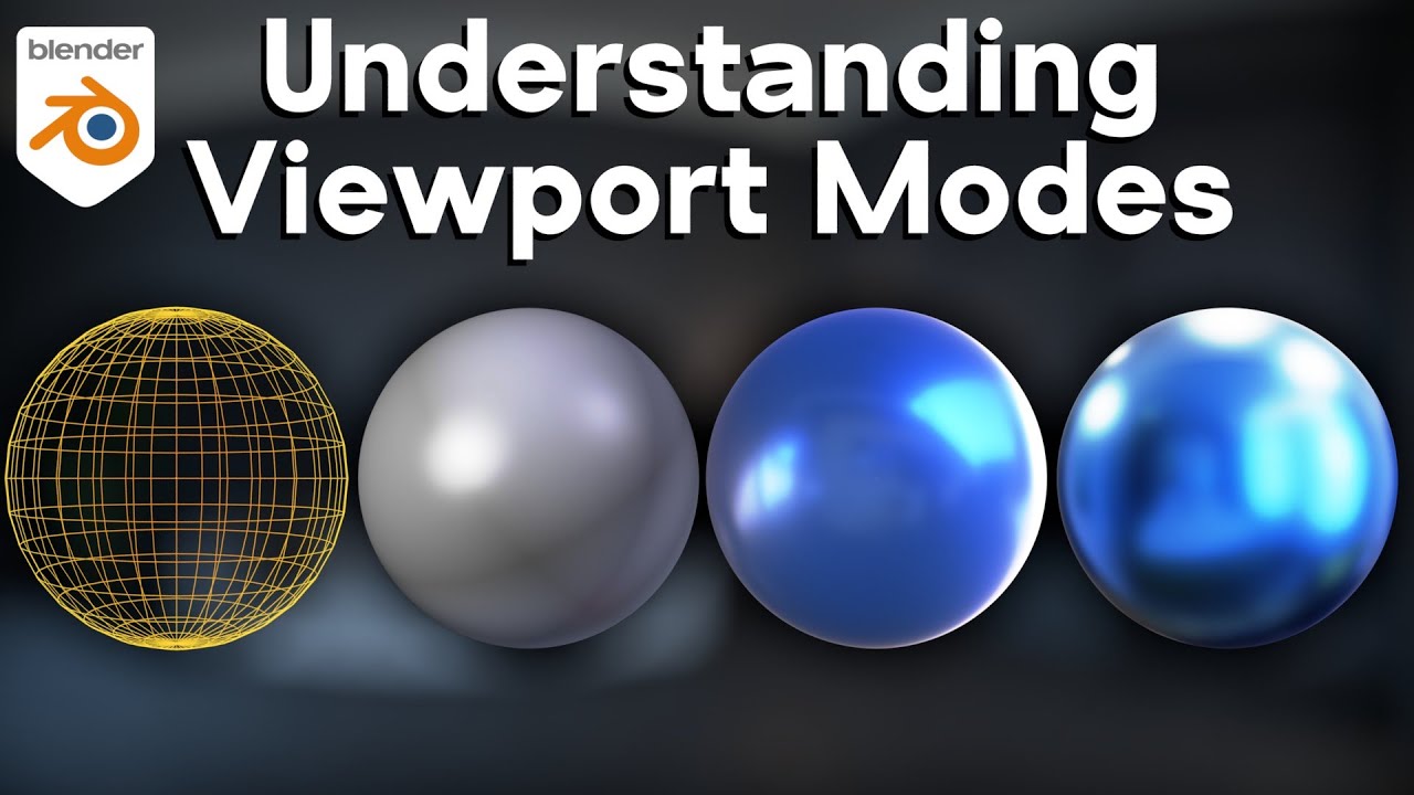 Understanding Viewport Modes in Blender (Tutorial)