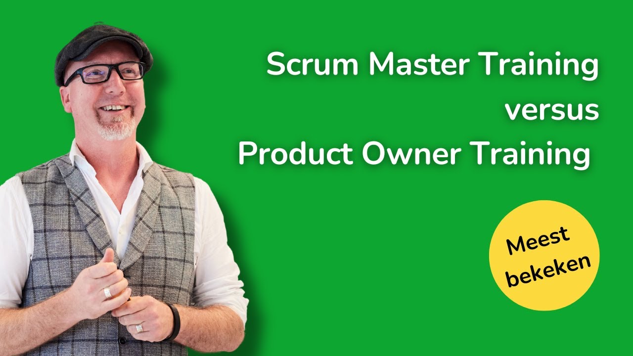 ✅ Videotalk | Het verschil tussen een Scrum Master training en Product Owner training?