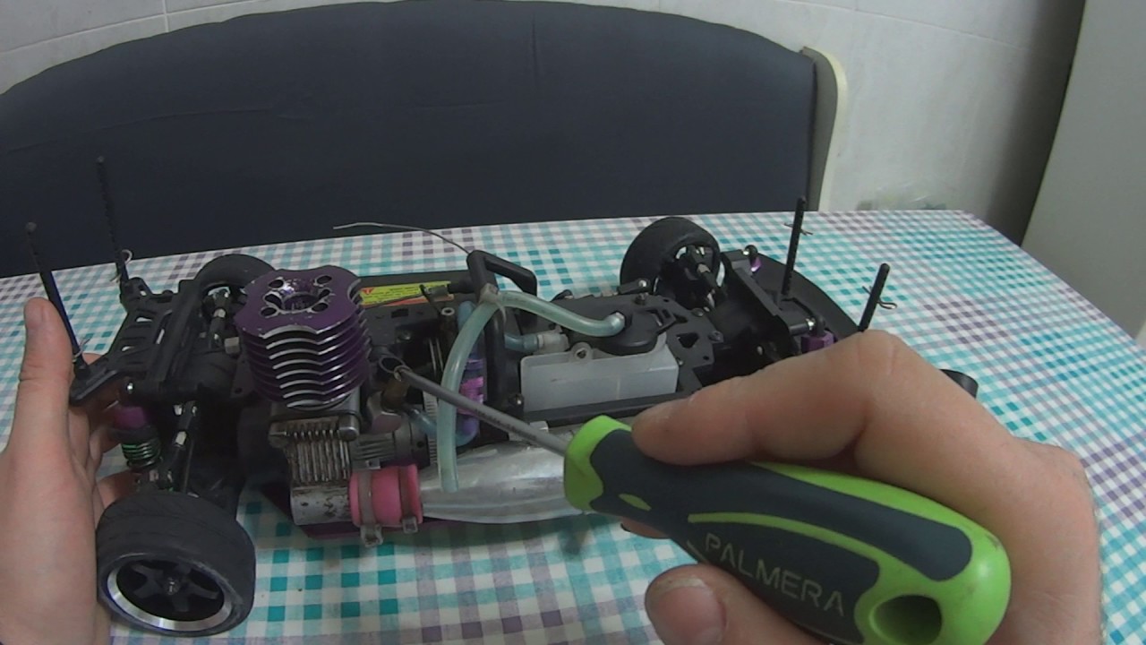 Carburación de un Coche Nitro