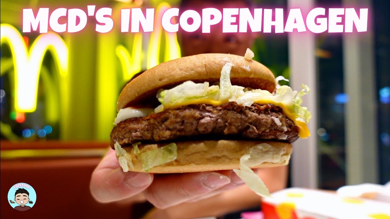 Canadian Tries DANISH MCDONALD'S in Copenhagen