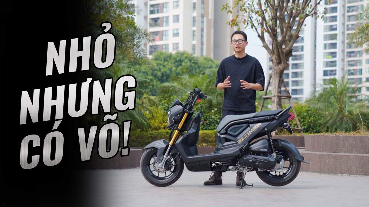 Honda Zoomer X: Giá cao nhưng không đắt! | Đường 2 Chiều.