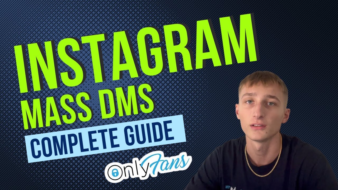 How I Scale My OF Models To 20,000€ Per Month Using IG Mass Dms