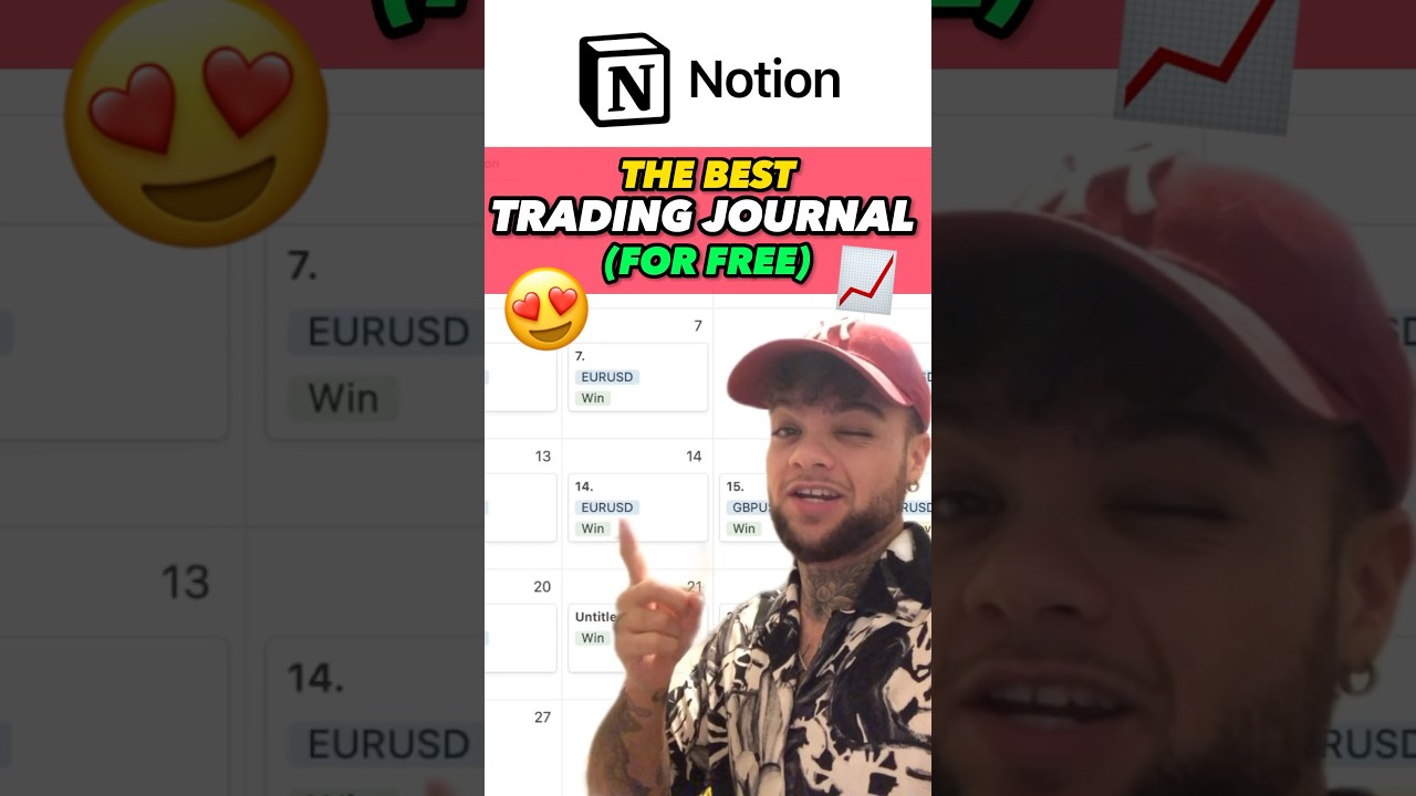 BEST FREE TRADING JOURNAL! 😱📈 #trading #forex #trader