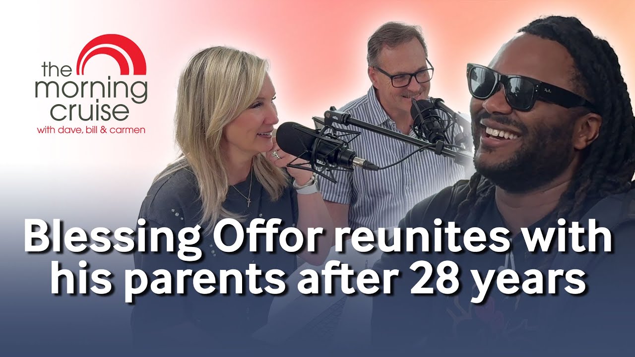 Blessing Offor on reuniting with his Mom and Dad for the first time in 28 years | The Morning Cr...