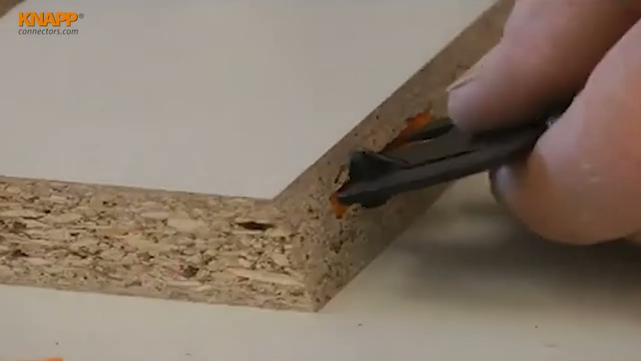 CHAMP Biscuit Connectors | self-tightening, non-visible plastic slide-in connector