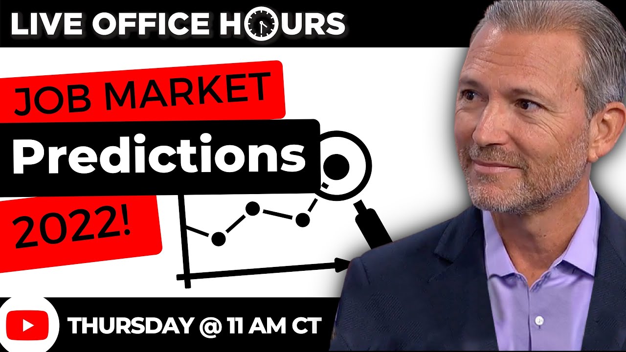 Job Market Predictions for 2022  🔴 Andynomics to Recession-Proof Your Career!