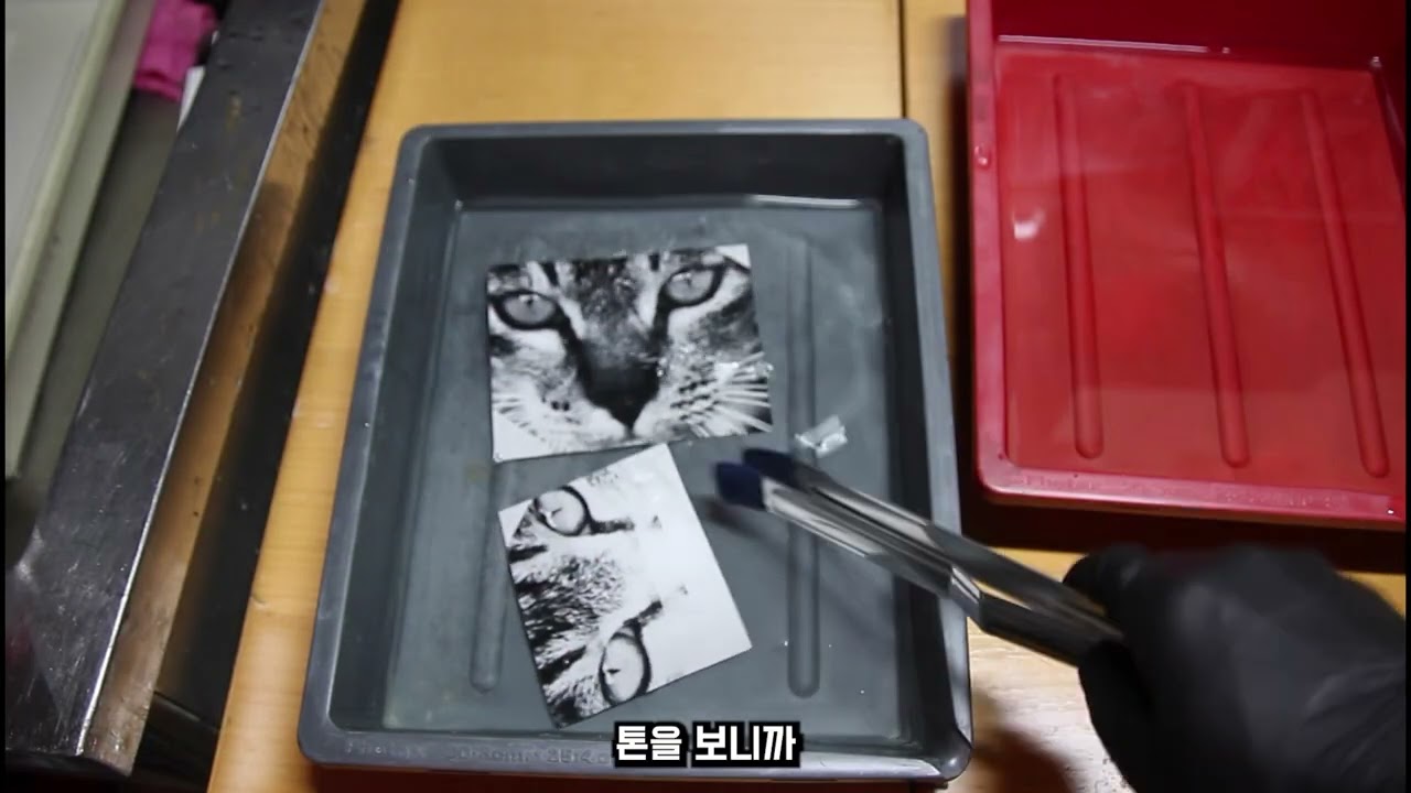암실에서 사진 인화하는법(나레이션추가)
