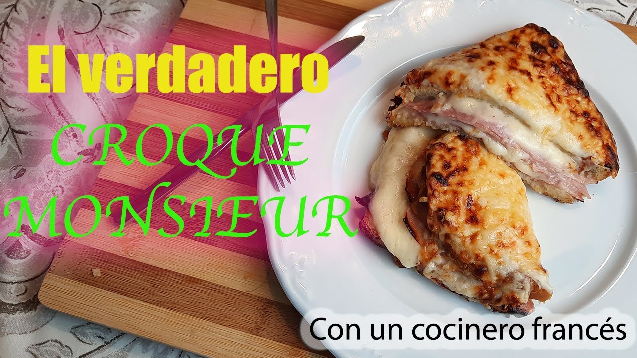 Sandwich francés de jamón y queso CROQUE MONSIEUR (2020)