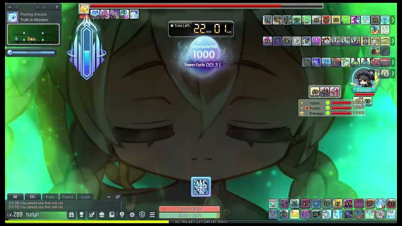 [Maplestory Hyperion] Lynn Hard Adversary Week 1 Clear