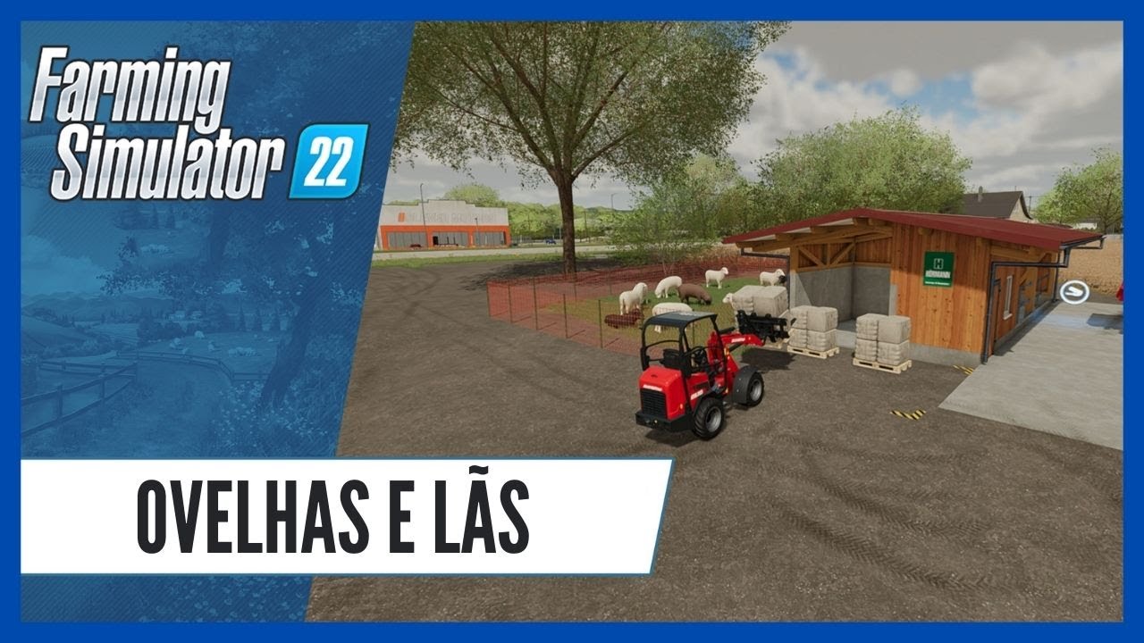 Como cuidar das OVELHAS e vender as LÃS no FARMING SIMULATOR 22