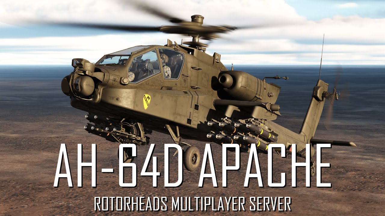 DCS: AH-64D Apache | Rotorheads Server | Strike Sortie #DCSworld #apache #ah64
