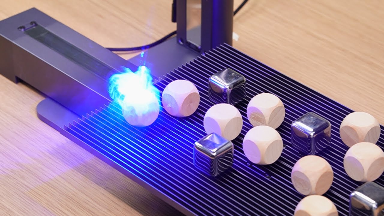 LaserPecker 4's Dual-Laser Engraving Real-Time Test!