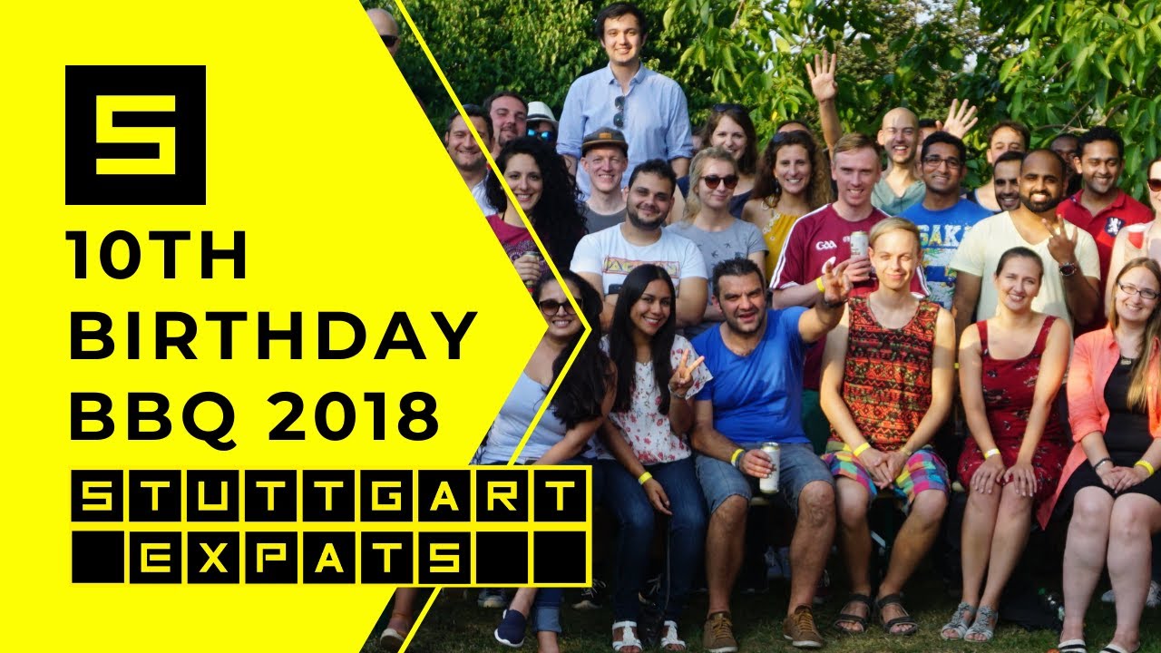 Stuttgart Expats: 10th Birthday BBQ (2018)