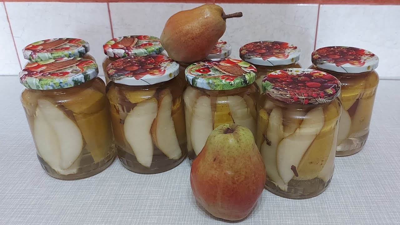 Как приготовить вкусный компот из груш