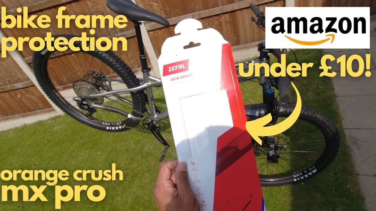 MTB Frame Protection | Orange Crush | POV Application | Pinoy Brit