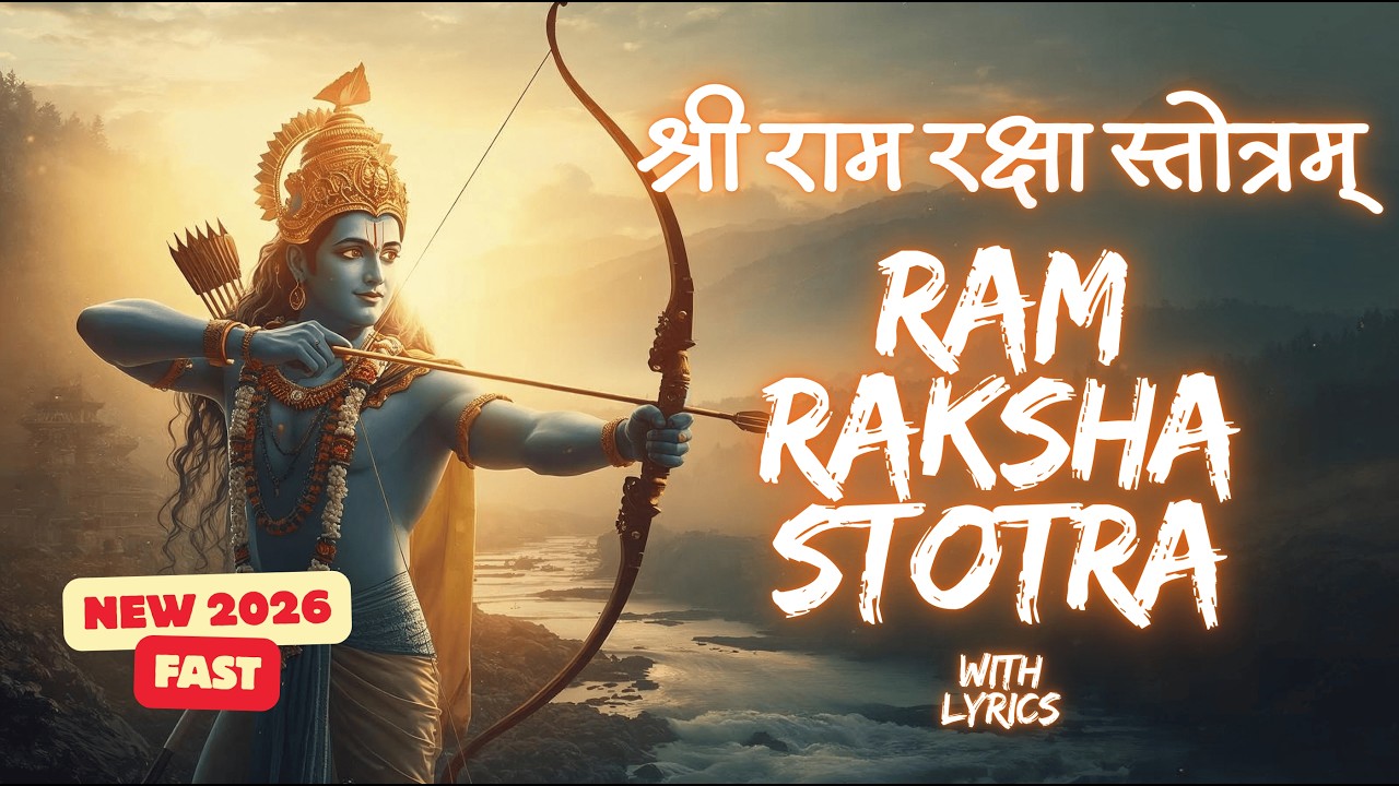 Ram Raksha Stotra | Powerful Sanskrit Prayer for Protection & Peace | राम रक्षा स्तोत्र